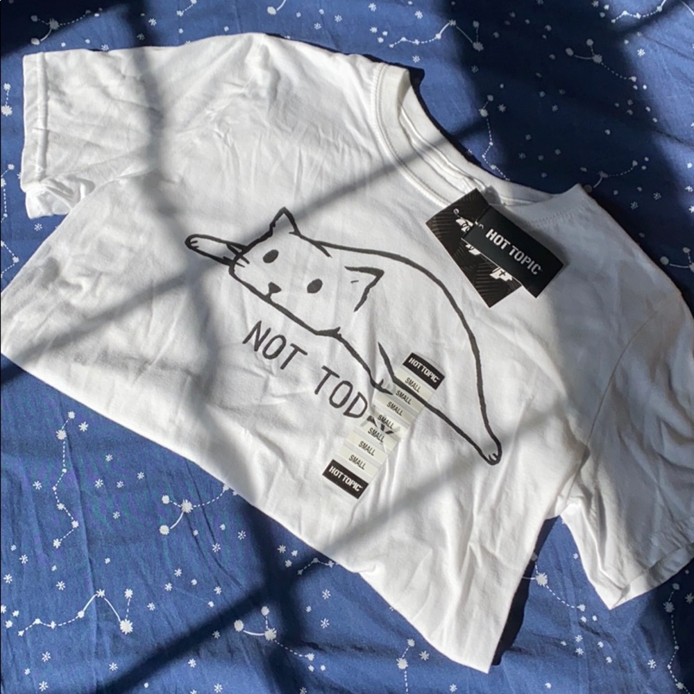 BRAND NEW: Cute Cat Tee (Hot Topic) unisex